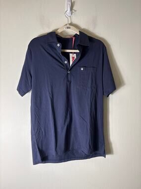 Mens NWT Boast Navy Polo Shirt Sz S